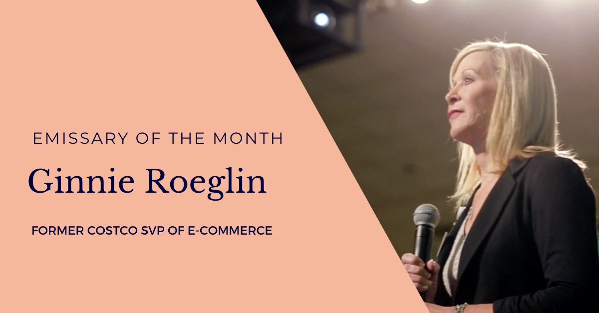 Ginnie Roeglin emissary of the month 