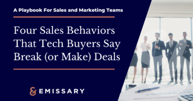 sales skills and behaviours report