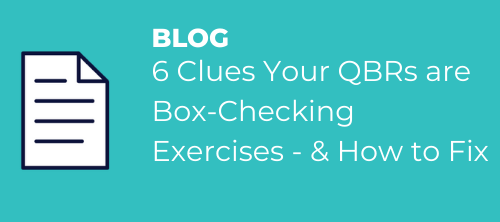 qbrs are box-checking exercises blog cta